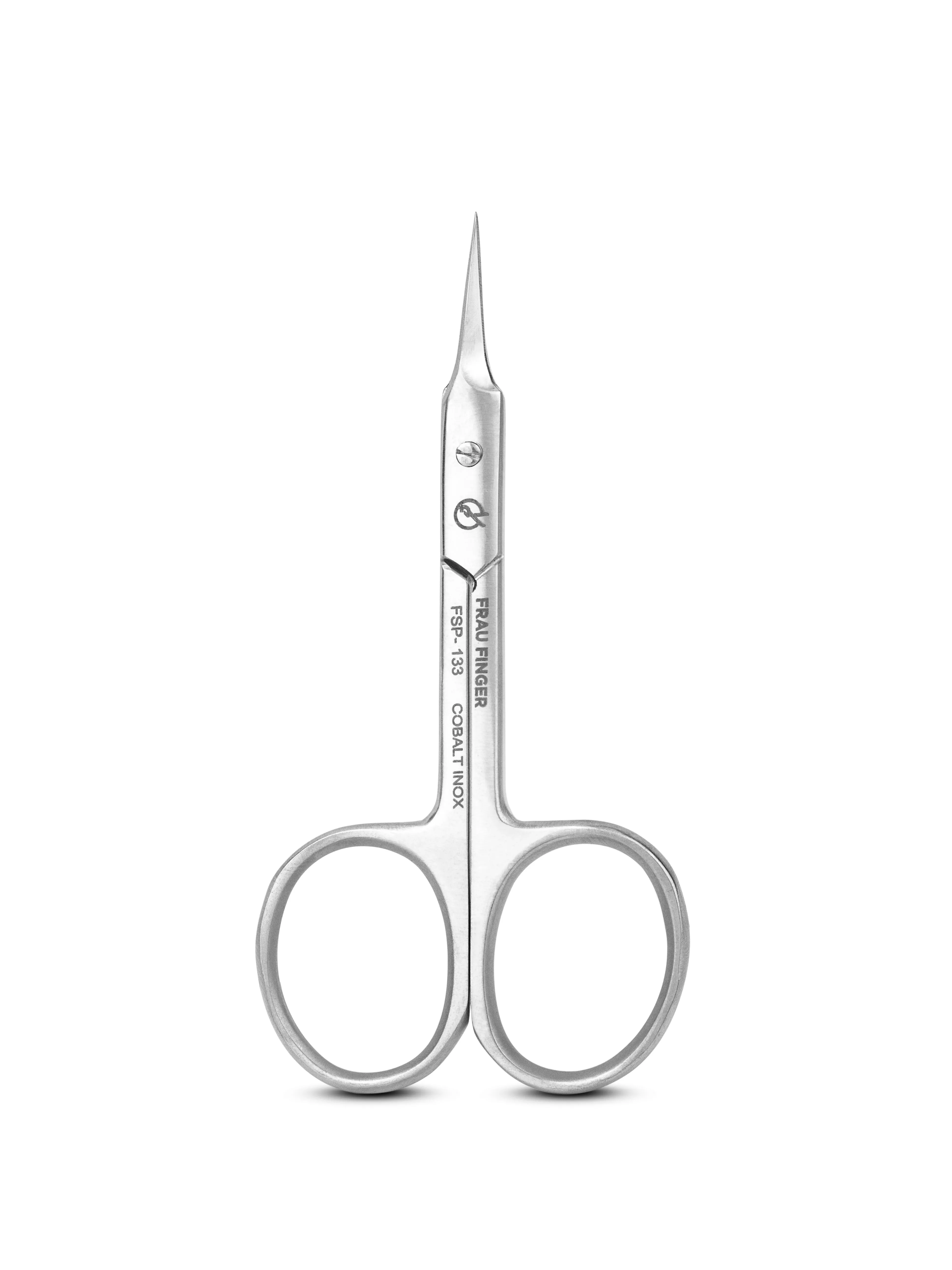 картинка Frau Finger Ножницы маникюрные для кутикулы изогнутые / Professional FSP-133DP, матовые, ручная заточка, 9,5 см от магазина Одежда+