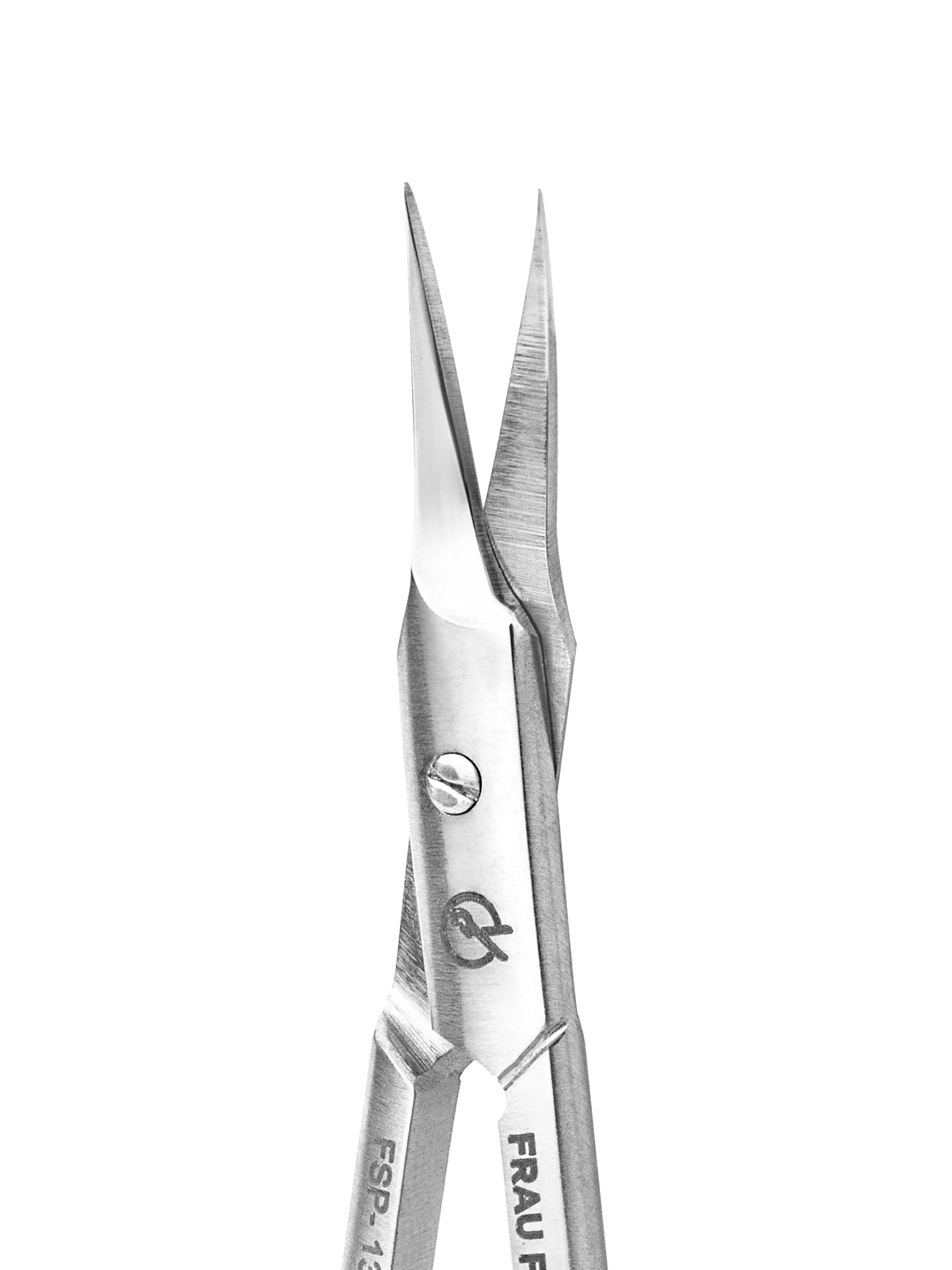 картинка Frau Finger Ножницы маникюрные для кутикулы изогнутые / Professional FSP-133DP, матовые, ручная заточка, 9,5 см от магазина Одежда+